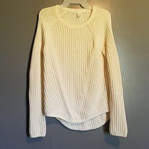 Cream knit H&M sweater
